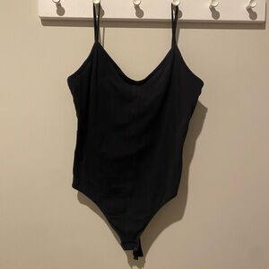 Everlane Black Bodysuit Cotton